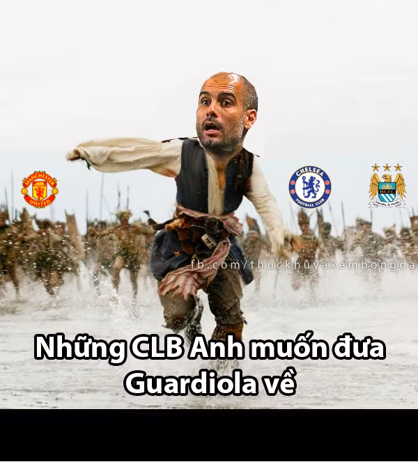 Gần như chắc chắn, Pep sẽ đi khỏi Bayern Munich vào cuối mùa giải này và đây là cơ hội cho các CLB bóng đá Anh để đưa chiến lược gia tài năng này về phục vụ tại xứ sở Sương Mù.