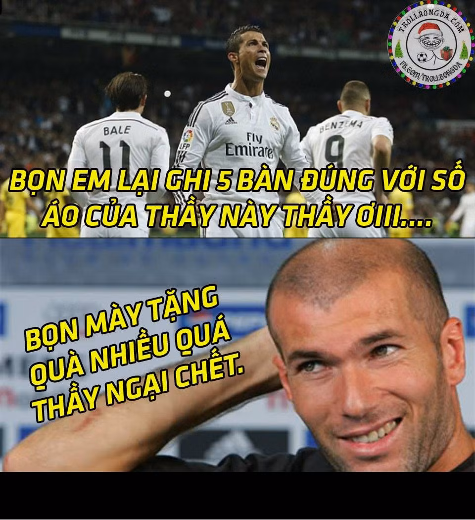 Tuần lễ ăn mừng Zidane làm tân HLV Real Madrid có vẻ chưa kết thúc khi đêm qua, CLB Hoàng gia Tây Ban Nha lại tiếp tục có chiến thắng hủy diệt 5-1 trước Sporting Gijon.