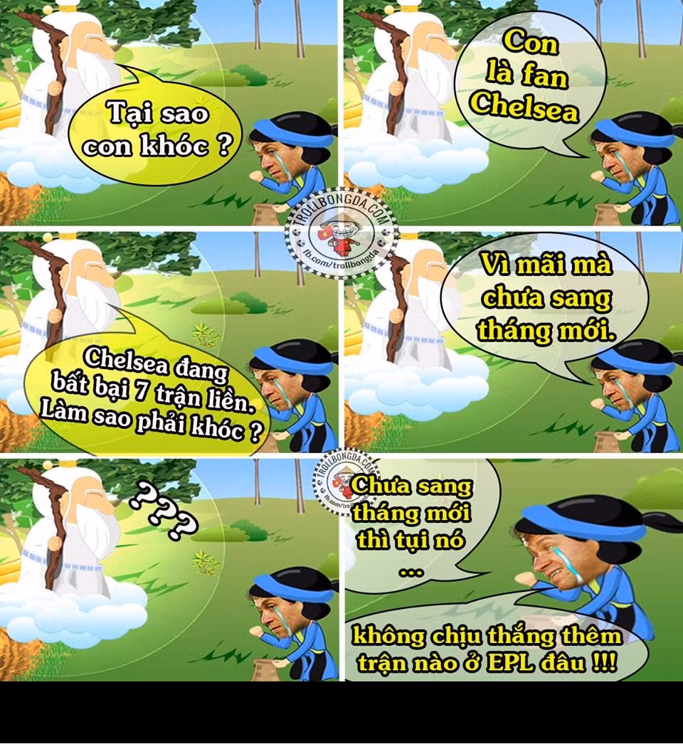 Nước mắt của fan Chelsea khi đội nhà lại tiếp tục hòa.