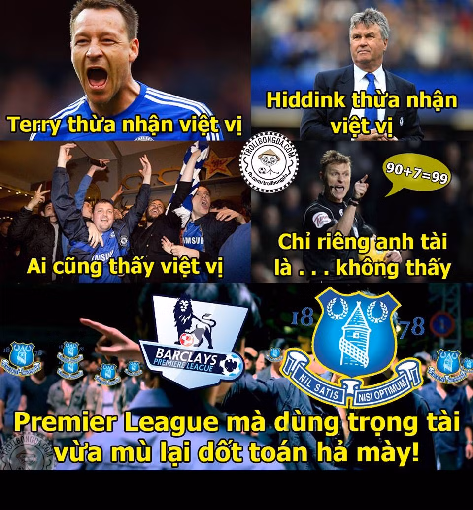 Trong khi đa phần các thành viên của Chelsea đều tự nhận mình đã việt vị trong bàn thắng của Terry nhưng ông trọng tài lại không nghĩ vậy và đã công nhận bàn thắng cho The Blue.