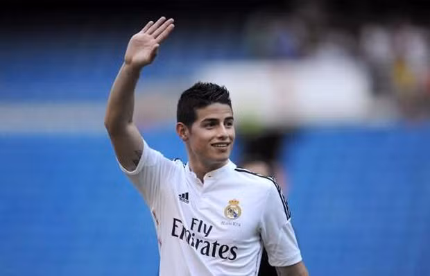 Sau kì World Cup 2014 thành công với ĐT Colombia, James Rodriguez đã buộc Real Madrid phải bỏ ra tới 75 triệu euro để có mình.