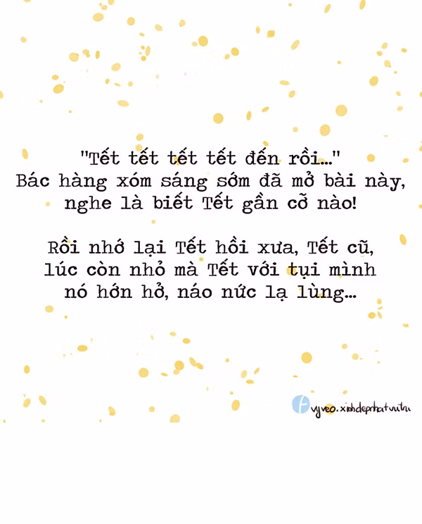 "Đón tết này con nhớ Tết xưa" là bộ tranh được thực hiện với mục đích nhằm ôn lại cho thế hệ 8X, 9X những kỉ niệm đã từng gắn liền với họ mỗi khi cả gia đình chuẩn bị cho Tết Nguyên Đán.