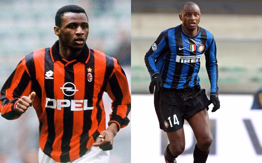 Patrick Vieira cũng từng bị coi là kẻ tội đồ khi chuyển từ AC Milan tới Inter Milan.