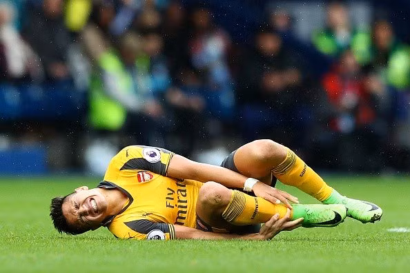 Nếu nói tới sự hiệu quả trên hàng công của CLB Arsenal trong thời gian qua thì Alexis Sanchez còn xuất sắc hơn cả Giroud hay Welbeck. Tuy nhiên, mức lương cầu thủ người Chile này nhận được chỉ 110.000 bảng/ tuần điều này khiến sự bất đồng giữa đội bóng chủ quản và cầu thủ xảy ra. Mới đây, truyền thông Anh đưa tin cầu thủ người Chile đã không còn nhận thấy tham vọng của Arsenal và muốn tìm kiếm một CLB mới trong kỳ chuyển nhượng hè 2017. Ảnh: Goal.