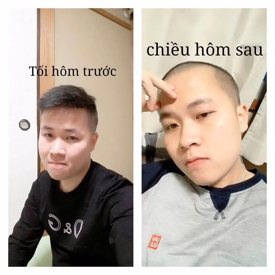 Đa phần mọi người đều cho rằng thanh niên này cắt tóc đi còn đẹp trai và khỏe khoắn hơn lúc chưa cắt.
