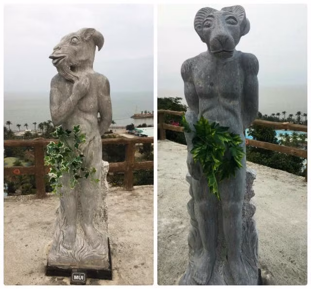 Chính vì thế không ít người đã hồ nghi về động cơ của vụ việc đưa các bức tượng con giáp lên mạng. Rõ ràng sau "Vụ vườn tượng khỏa thân này người được hưởng lợi nhiều nhất chính là chủ quản lý khu du lịch Hòn Dấu - Hải Phòng?"