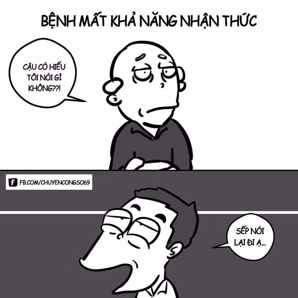 Căn bệnh mất khả năng nhận thức thường xảy ra giữa sếp và các nhân viên.
