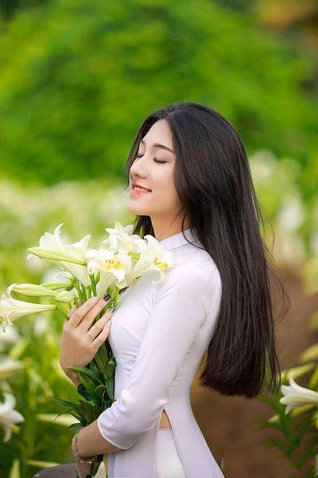 Nu sinh Hoc vien Tai chinh so huu nhan sac ngot ngao hut hon