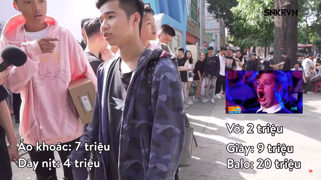 Nichname Tớ Tên Tờ bình luận: "Ôi trời, bạn gì có bộ outfit 44 triệu bằng tiền lương 1 năm của mình".