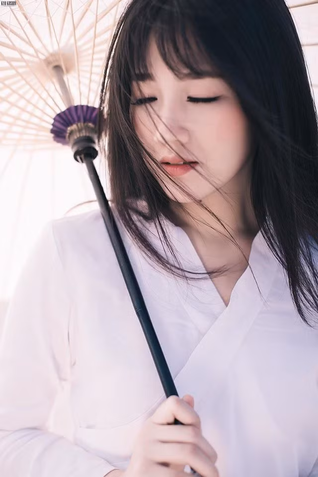 Ve dep tinh khoi nhu tien nu cua hot girl tra sua