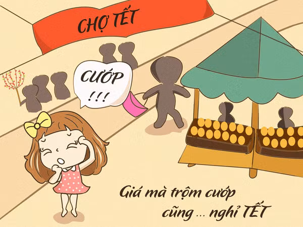 Trong những ngày cận Tết Nguyên Đán, ai cũng bận rộn mua sắm và đây cũng là thời cơ cho nhiều kẻ trục lợi và nạn nhân chính đó là các cô nàng.