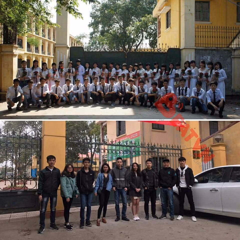 Khi còn đi học, sĩ số lớp là 45 nhưng khi đi họp lớp vẫn đông đủ cơ mà có kỹ năng tàng hình đã được gia tăng.