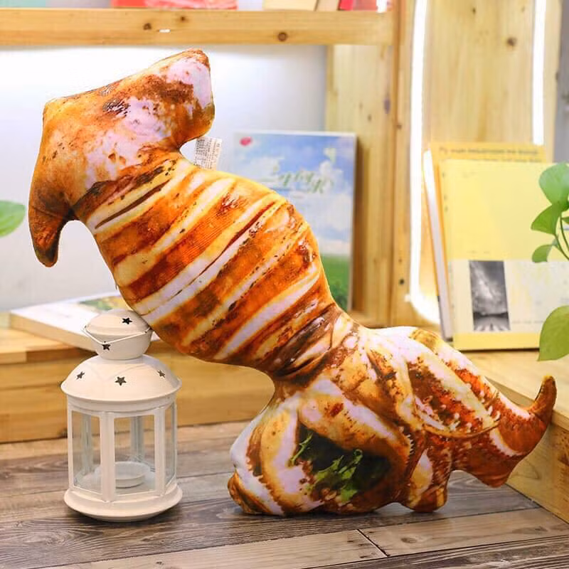 Được in dưới dạng 3D nên những chiếc gối ôm này rất giống với đời thực.
