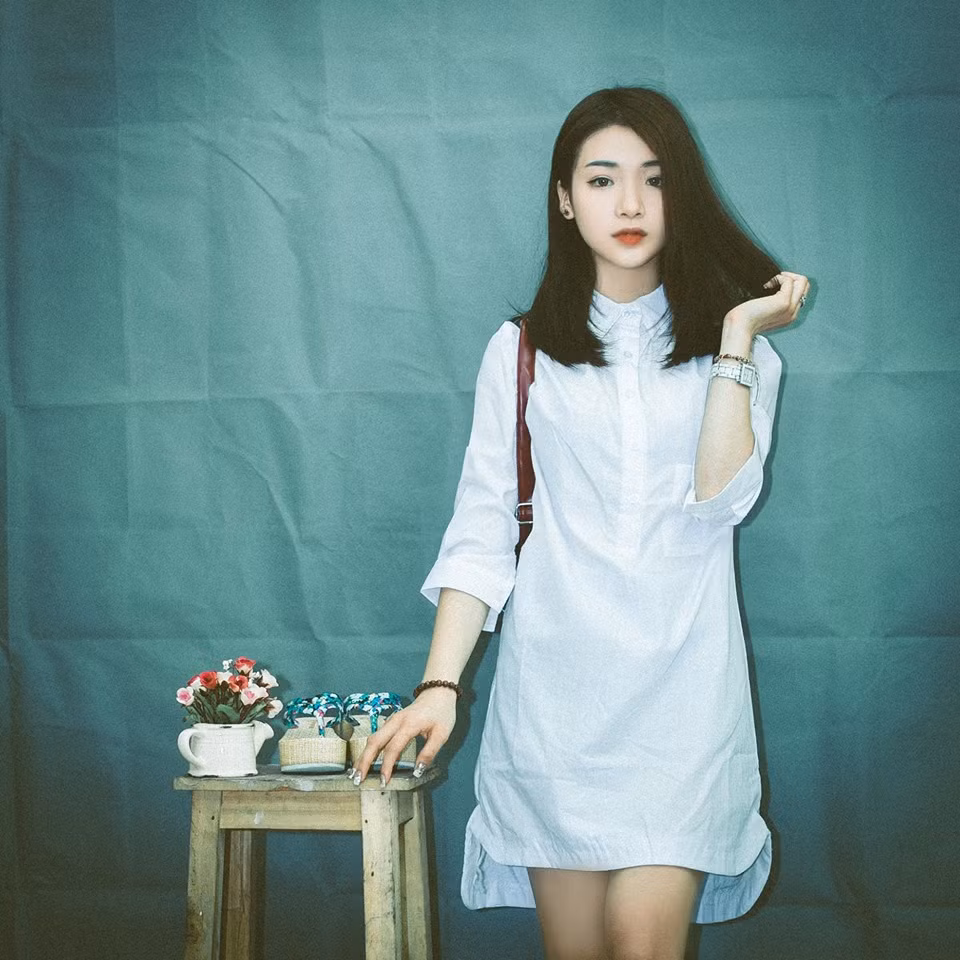 Với vẻ đẹp thanh tú, nhẹ nhàng giống hệt nhân vật "kỹ thuật số" Yuna, Hải Anh khiến nhiều người vô cùng ngỡ ngàng khi ngắm nhìn nhan sắc của mình.