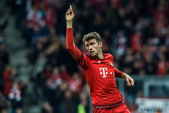 Thomas Mueller là người góp vào chiến thắng "5 sao" của Bayern Munich trước Arsenal bằng một cú đúp. Tiền đạo người đức đã có lần lập công thứ 20 cho "Hùm xám" xứ Bavaria trên mọi mặt trận.