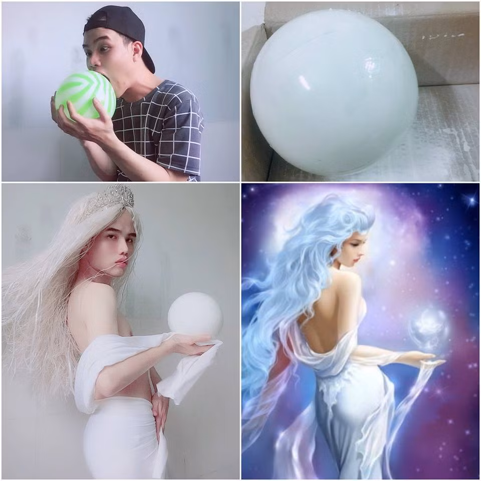 Vừa qua trên MXH, các dân mạng đã cùng nhau tổng hợp màn cosplay 12 vị thần phiên bản lỗi. Đáng chú ý trong màn hóa thân này, một chàng trai đã vận dụng đầu óc thông minh của mình để biến hóa khôn lường.
