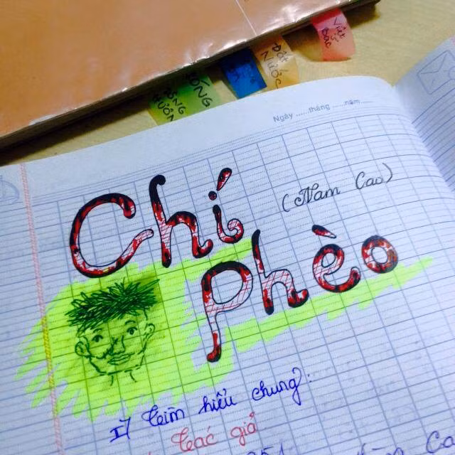 Môn Văn luôn là môn nhàm chán với nhiều bạn học sinh. Nhưng nhiều bạn trẻ sẽ trở nên có cảm hứng với môn học này hơn khi ngắm nhìn quyển vở bá đạo của nữ sinh 9X Sài Thành có tên là Nguyễn Thị Trúc Đào.
