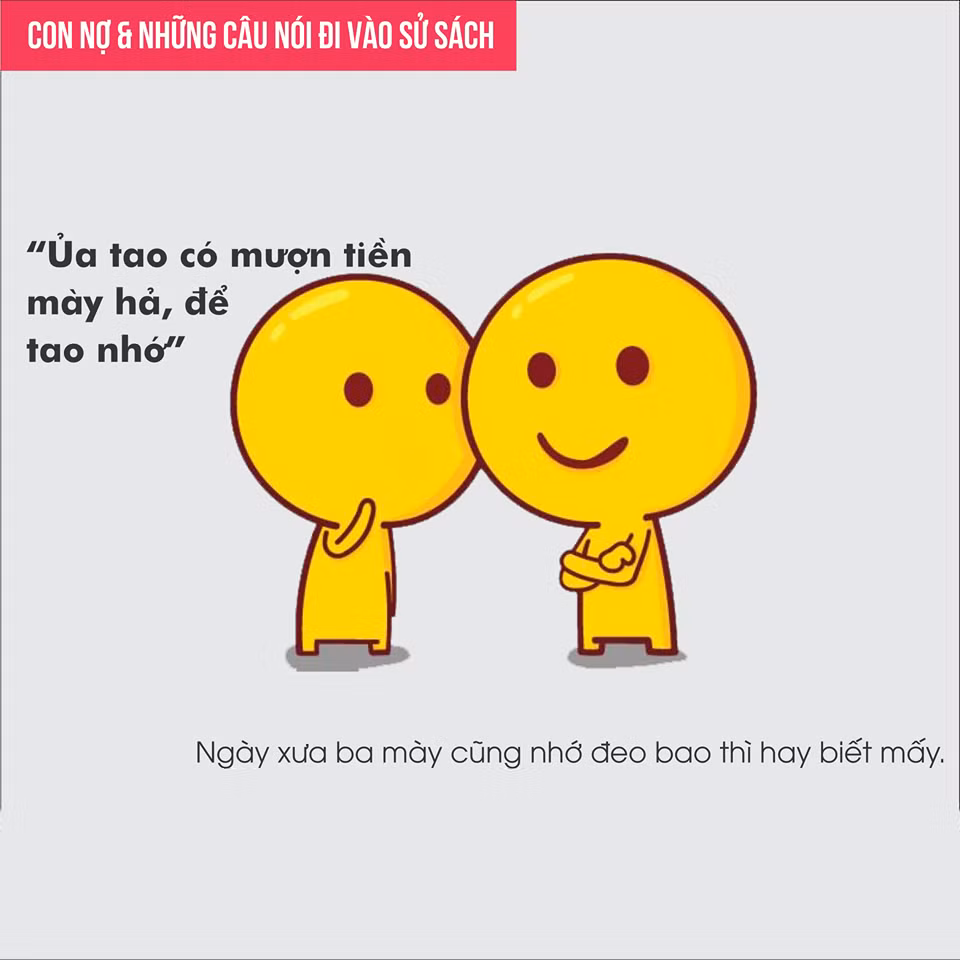 Giả vờ mất trí nhớ để quên số nợ.