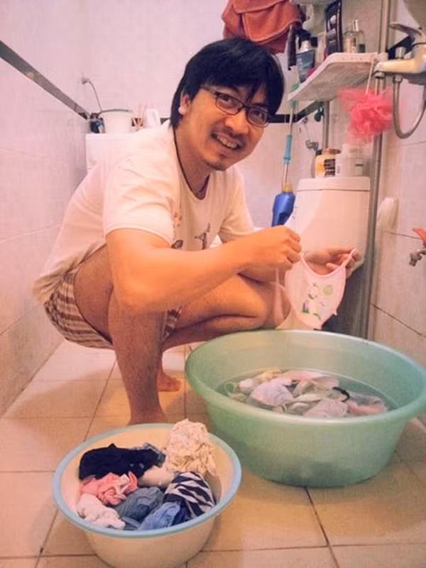 Giặt tả ư! quá đơn giản với những người đàn ông của năm.