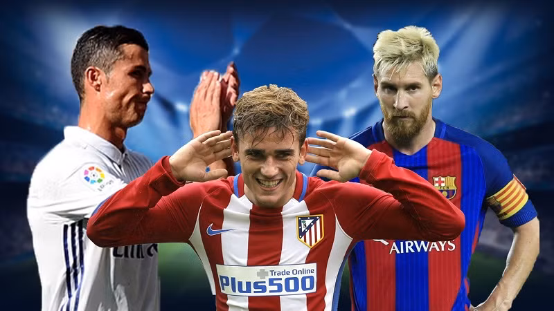 Theo Diario Gol, Real tin Messi không thích Griezmann đến Barca và sẽ tận dụng điều này để "chặn đứng" kình địch không đội trời chung có được chữ ký "nóng" suốt từ mùa giải năm ngoái tới nay. Ảnh: Diario Gol