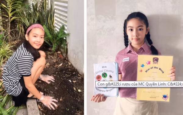 Cùng ngắm nhìn nhan sắc của con gái MC Quyền Linh, dù chỉ mới 13 tuổi nhưng dáng dấp hoa hậu đã hình thành,