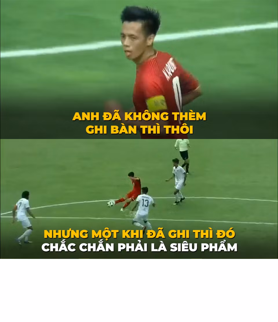 Trước khi ASIAD 18 diễn ra, Văn Quyết bị hoài nghi rất nhiều về phong độ nhưng cú cứa lòng trong trận mở màn trước Pakistan đã xóa bỏ tất cả những gì mọi người nghĩ về anh.