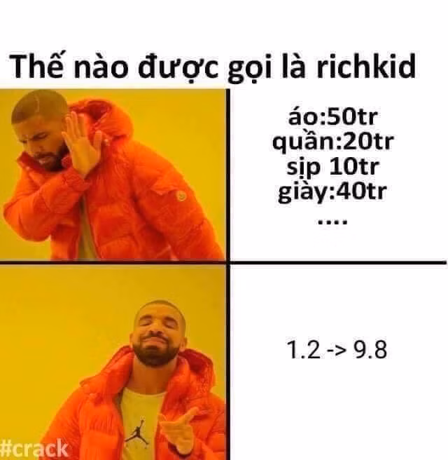 Nếu như Rich Kid khoe quần áo toàn con số chục triệu đồng đến cả trăm triệu, thì chẳng cần học cũng thừa đủ tiền để đi mua điểm thi THPT.