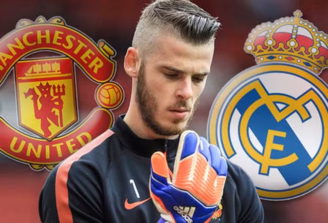 Real chưa từ bỏ De Gea: Theo tin chuyển nhượng bóng đá mới nhất từ tờ The Sun, Real vẫn chưa từ bỏ ý định chiêu mộ thủ thành De Gea. Họ thậm chí còn chuẩn bị gửi tới M.U đề nghị 46 triệu bảng. Ảnh: The Sun