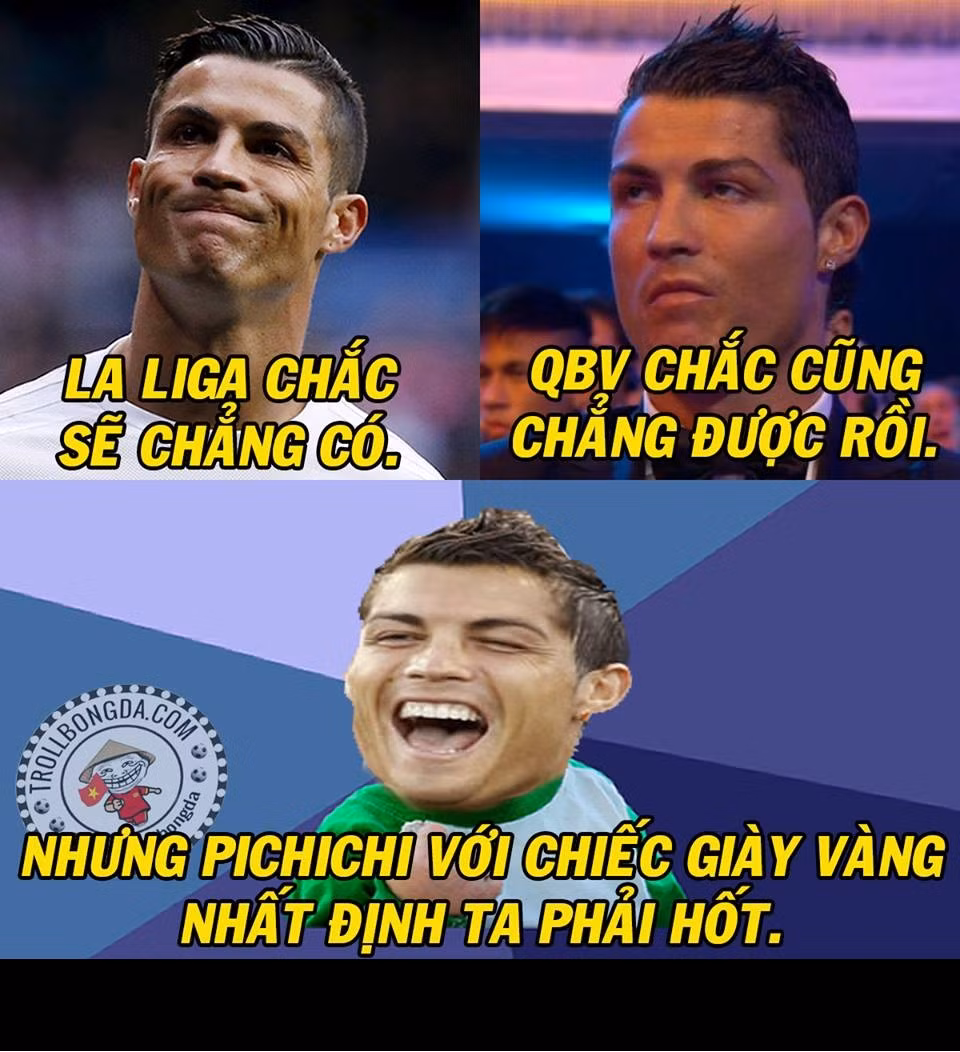 Với 4 bàn thắng có được cuối tuần qua, Cris Ronaldo đang tăng tốc trong cuộc đua chiếc giày vàng thế giới Pichichi.