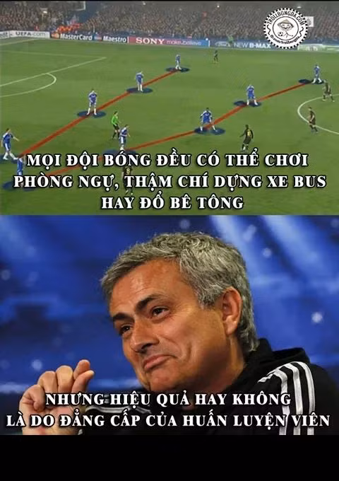 Chiến thắng của Chelsea là cả một quá trình dày công suy tư của Mourinho về "đặc sản" phòng ngự phản công của mình.