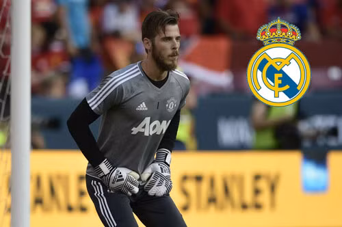 Real Madrid hẹn De Gea năm sau: Theo thông tin chuyển nhượng cầu thủ từ tờ Daily Star, Real Madrid chỉ khởi động lại thương vụ David de Gea vào mùa hè năm sau, thời điểm Keylor Navas 32 tuổi. Ảnh: Mirror