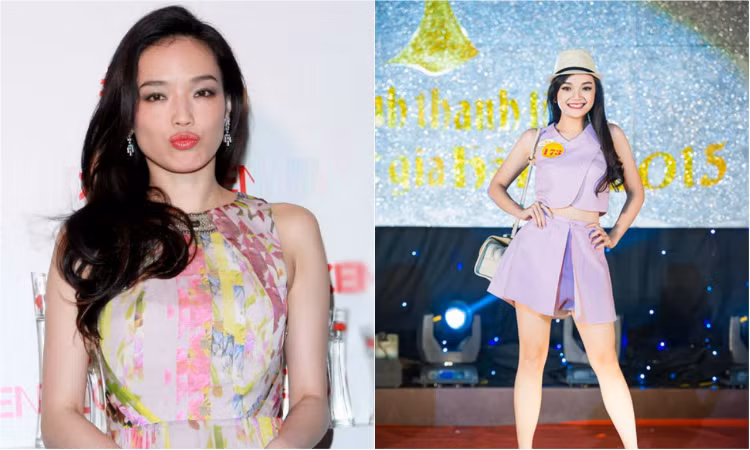 Vừa qua, trong cuộc thi nữ sinh thanh lịch của trường Đại học Quốc gia Hà Nội, cư dân mạng phải trầm trồ trước vẻ đẹp được cho là bản sao của Thư Kỳ của cô bạn Trần Thùy Linh.