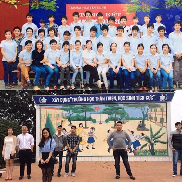Điển hình có thể năm đầu mới ra trường, cả lớp về trường thăm thầy cô rất đông đủ nhưng chỉ sau 1, 2 năm sau, mọi người sẽ vãn đi. Đầu tiên là do công việc và sau đó là còn cả con cái.