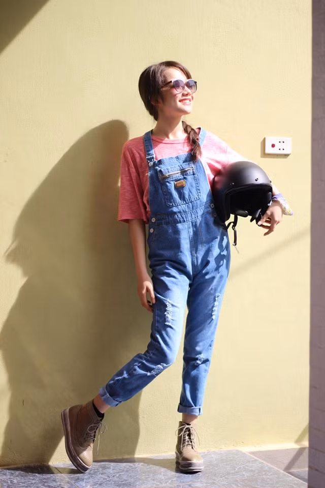 Guu thời trang biến đổi, lúc thì cá tính, lúc lại "bánh bèo" của C.T cũng là điểm để mọi người chú ý đến cô bạn này hơn.