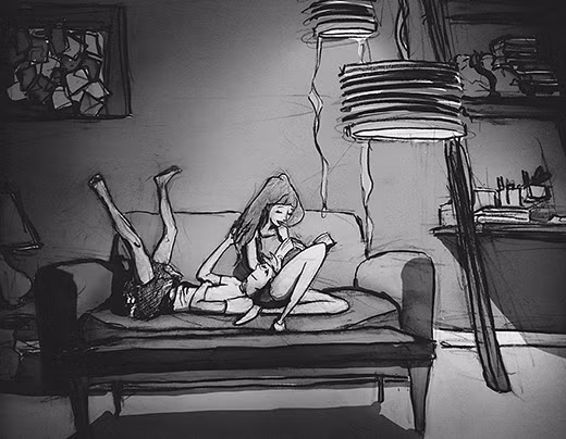 Cùng nhau đọc sách.