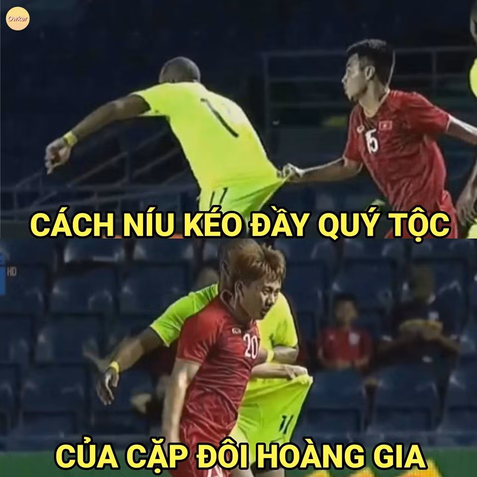 Kéo quần là 1 nghệ thuật và kéo làm sao để thể hiện mình quý tộc lại là chuyện hiếm ai làm được ngoài Minh Vương và Đức Huy.
