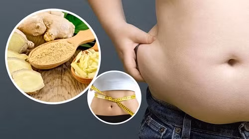 2. Giảm mỡ bụng, tăng cường tuần hoàn máu. Nguyên liệu: 1 kg muối sạch, 1kg gừng tươi, 1 chiếc khăn bông hoặc túi vải. Gừng tươi rửa sạch, nghiền nhỏ và trộn với muối theo tỉ lệ 1:1. Đem rang hỗn hợp gừng với muối, cho đến khi thật nóng. Ảnh: vxc.vn.