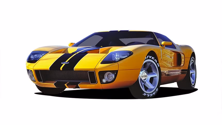 Mẫu xe concpet Ford GT40 2002 dựa trên nền tảng của chiếc Ford GT40 thập kỷ 60, là niềm tự hào của thương hiệu Mỹ khi 4 lần vô địch liên tiếp giải 24 Hours of Le Mans. Ford GT40 concept 2002 là tiền thân của phiên bản thương mại được sản xuất vào năm 2004.