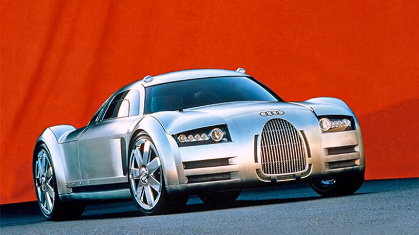 Audi Rosemeyer: Trước khi chiếc R8 được sản xuất, Audi từng cho ra mắt một "mãnh thú" lấy cảm hứng từ chiếc Silver Arrows (mũi tên bạc), chiếc xe được đặt theo tên của tay đua Bernd Rosemeyer. Audi Rosemeyer sở hữu khối động cơ W16 8 lít, gây ra sự náo động tại các triển lãm vào năm 2000. Nhưng nó được coi là quá tốn kém để sản xuất thương mại và Audi R8 chính là phương án thay thế hoàn hảo.
