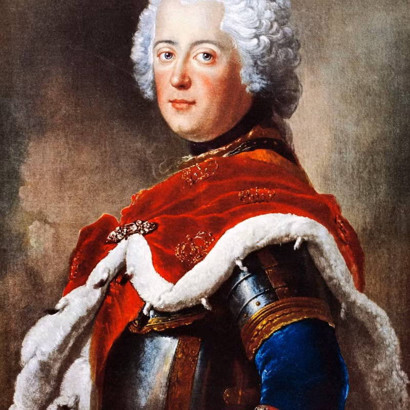 Tương tự Hán Văn đế, Friedrich đại đế (hay còn gọi Friedrich đệ nhị) là vị vua anh minh nổi tiếng lịch sử nước Đức. Ông là người văn võ toàn tài, giúp đất nước ngày càng vững mạnh cũng như mở rộng lãnh thổ thông qua các cuộc chinh phạt.