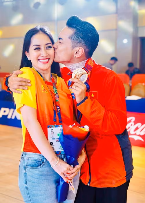 Trước SEA Games 31, Phan Hiển có nhiều thành tích khủng ở bộ môn dancesport. Ảnh: Giao thông