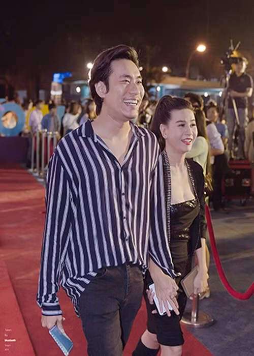 Trước khi đến với Kiều Minh Tuấn, Cát Phượng từng qua một lần đò và có một cậu con trai. Ảnh: An ninh thủ đô