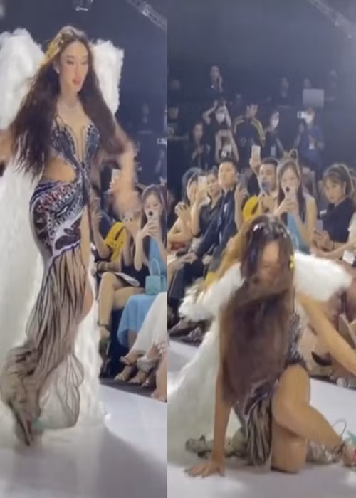 Thùy Tiên và loạt sao “vồ ếch” trên sân khấu khiến fan hốt hoảng Thuy Tien va loat sao “vo ech” tren san khau khien fan hot hoang