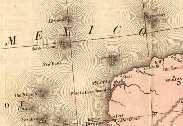 Là một hòn đảo lớn thuộc vịnh Mexico, " hòn đảo ma" Bermeja nổi tiếng thế giới nằm ở phía tây bắc của bán đảo Yucata.