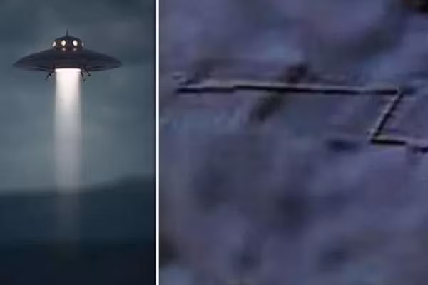 Một thợ săn UFO cũng tuyên bố đã phát hiện một hiện tượng bất thường bí ẩn với một loạt các đường thẳng nối vuông góc với nhau cách bờ biển Nam Cực 180 km.