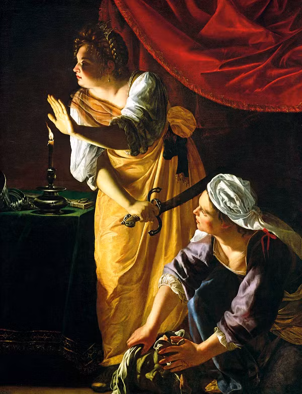 Quân đội của tướng Holofernes nhanh chóng bao vây thành phố Bethulia của Israel, nơi góa phụ Judith sinh sống. Người Israel tôn thờ và cầu nguyện để được đấng tối cao cứu thoát khỏi chiến tranh. Nhưng khi nguồn nước và lương thực dần cạn kiệt, họ mất dần niềm tin vào đấng tối cao.