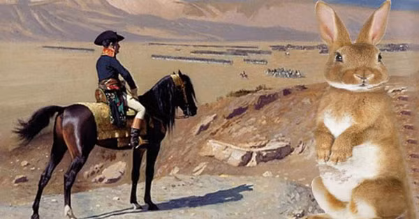 Trong một cuộc săn thỏ dành cho các sĩ quan, hoàng đế Napoléon Bonaparte bị đàn thỏ giận dữ lao phía về mình khiến ông phải bỏ chạy. Sau tai nạn hy hữu này, ông hoàng nổi danh nước Pháp còn bị ám ảnh mỗi khi nhìn thấy thỏ.