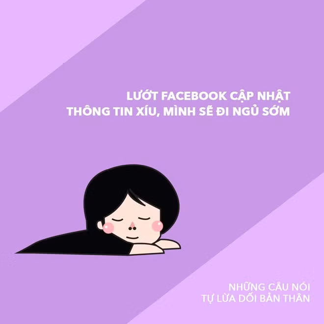 Chỉ một chút thôi nhưng tới tận 2 giờ sáng vẫn còn lướt mạng.