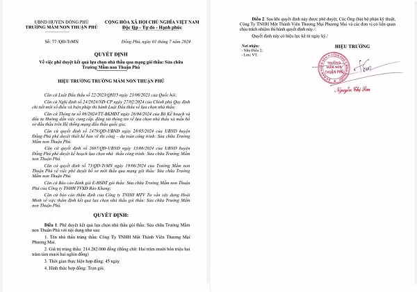 Binh Phuoc: Cong ty Phuong Mai 1 tuan trung 6 goi thau-Hinh-5