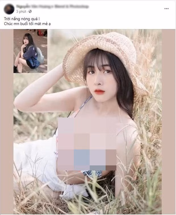 Mới đây, một nữ streamer trẻ tuổi có tên Quỳnh Alee "tá hỏa" khi thấy hình ảnh của mình xuất hiện với vòng 1 nuột nà trên MXH. Trong ảnh, cô gái này mặc áo bikini, quấn khăn trắng khoe vòng một quyến rũ trên đồng cỏ.